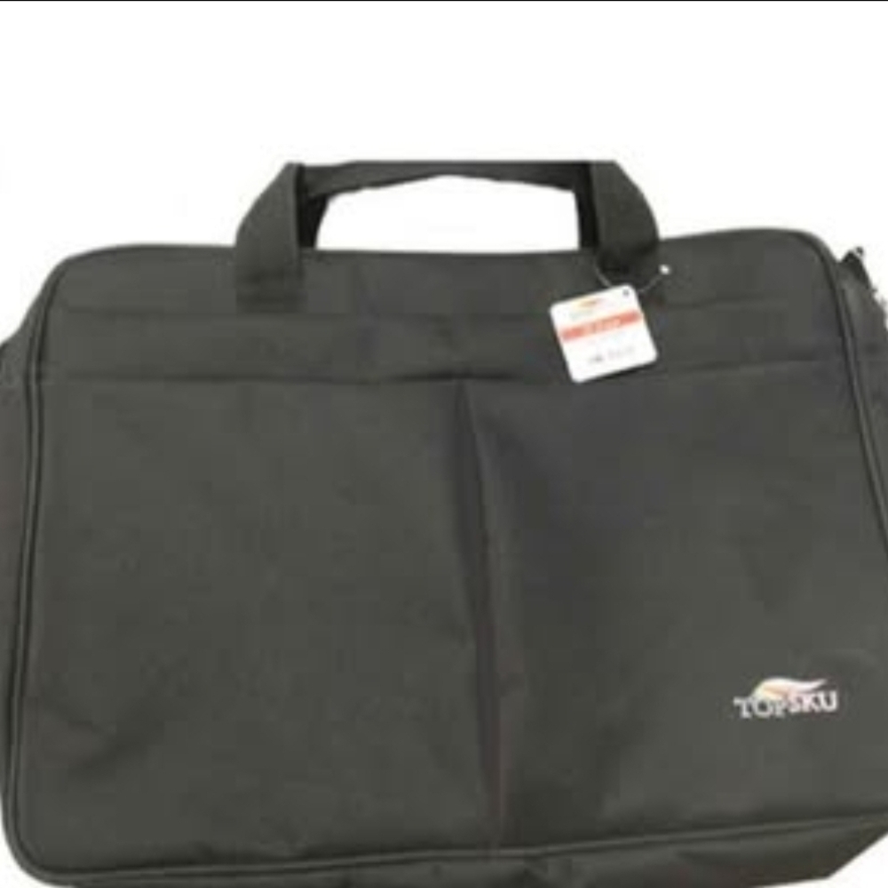 Topsku Signature 15.6" Water Resistant Laptop Carrying Case Black
